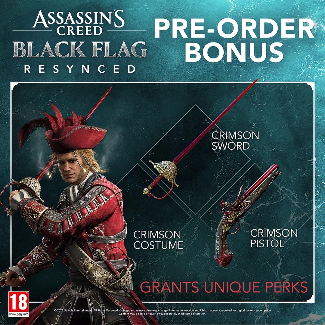 Assassin`S Creed: Black Flag Resynced (Pre-Order Bonus)