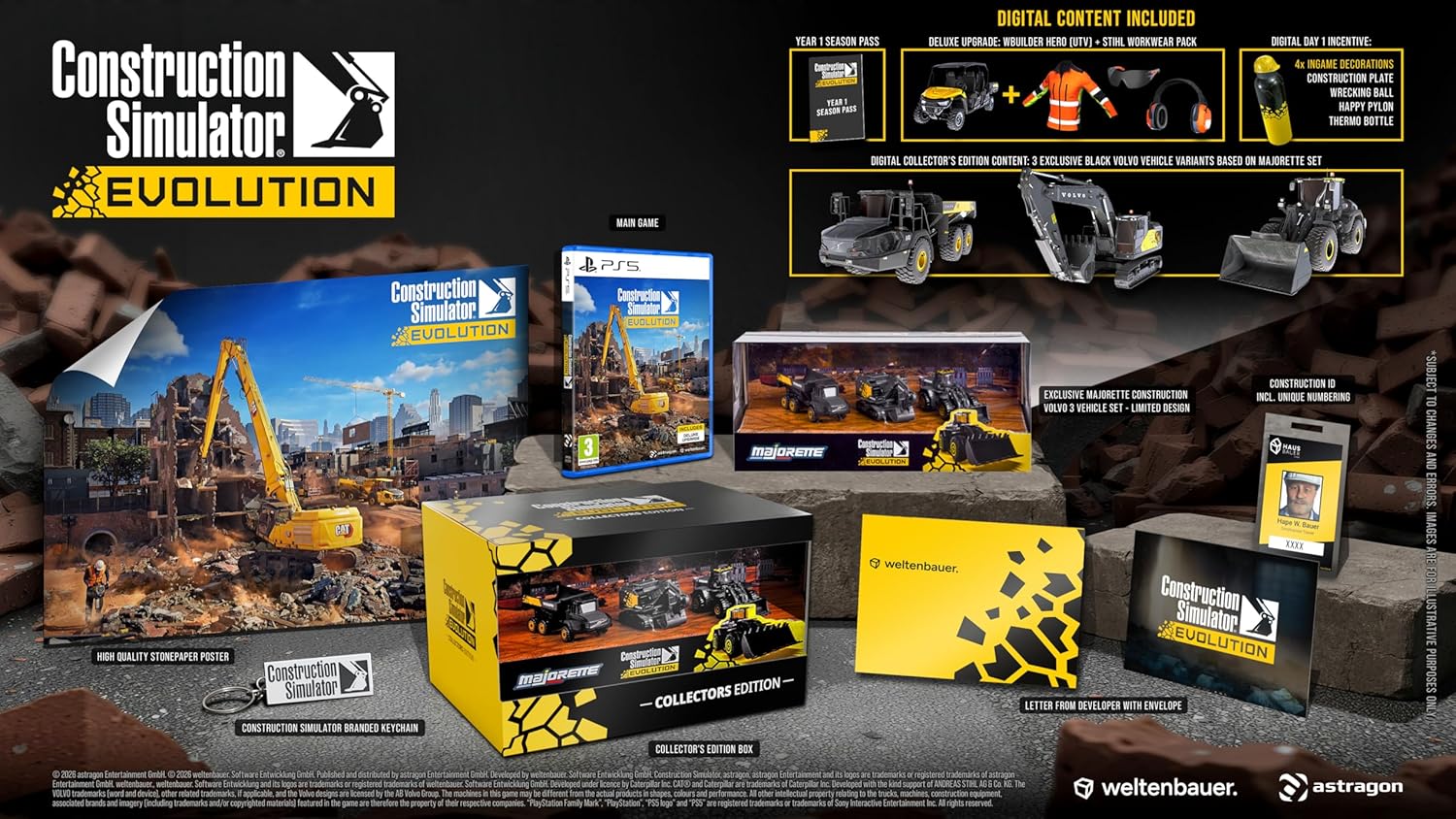 Construction Simulator: Evolution Collectors Edition - PS5