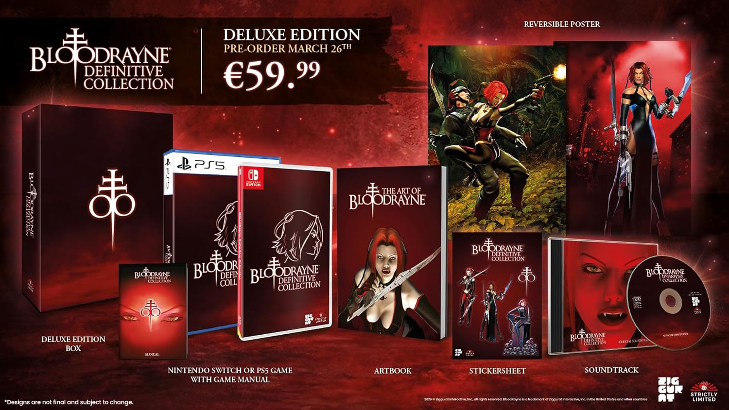 BloodRayne Definitive Collection Deluxe Edition (Nintendo Switch)