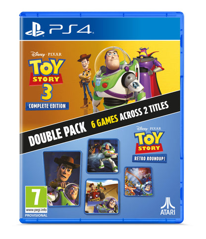 Toy Story: Retro Roundup! + Toy Story 3 Complete Edition Double Pack - PS4