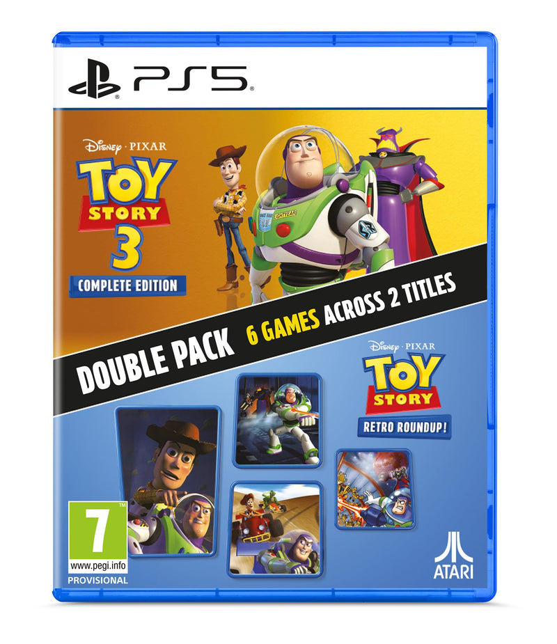 Toy Story: Retro Roundup! + Toy Story 3 Complete Edition Double Pack - PS5