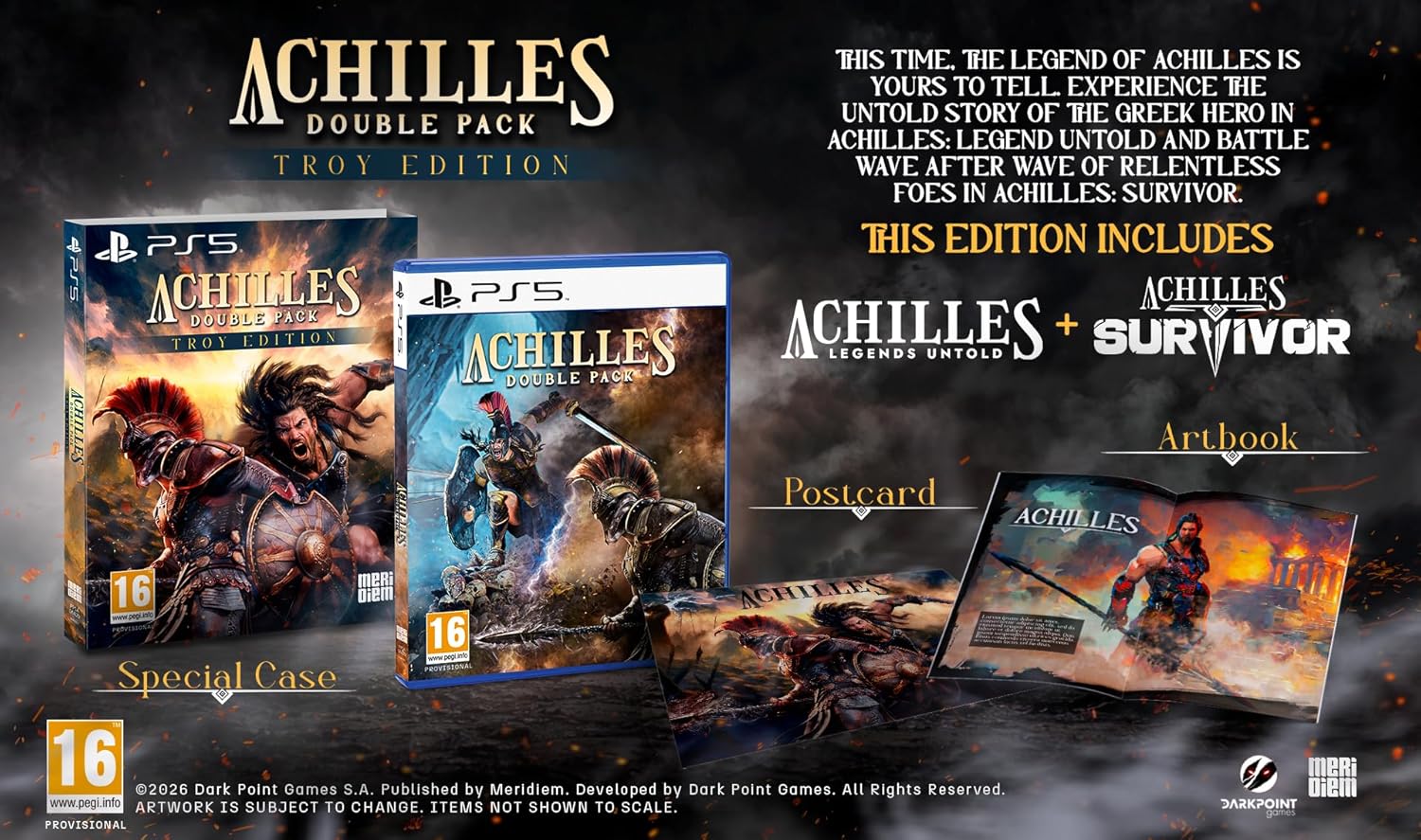 Achilles Double Pack Troy Edition (PlayStation 5)