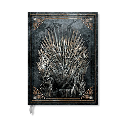 For the Throne (Game of Thrones Collection) Ultra Lined Hardcover Journal (Elastic Band Closure)