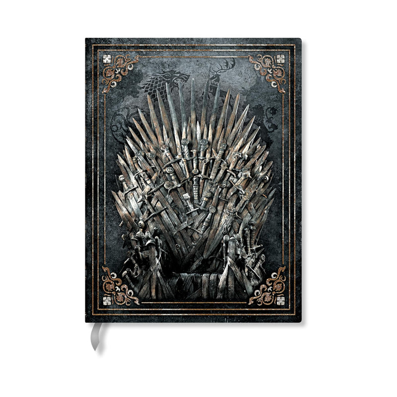 For the Throne (Game of Thrones Collection) Midi Lined Hardcover Journal (Elastic Band Closure