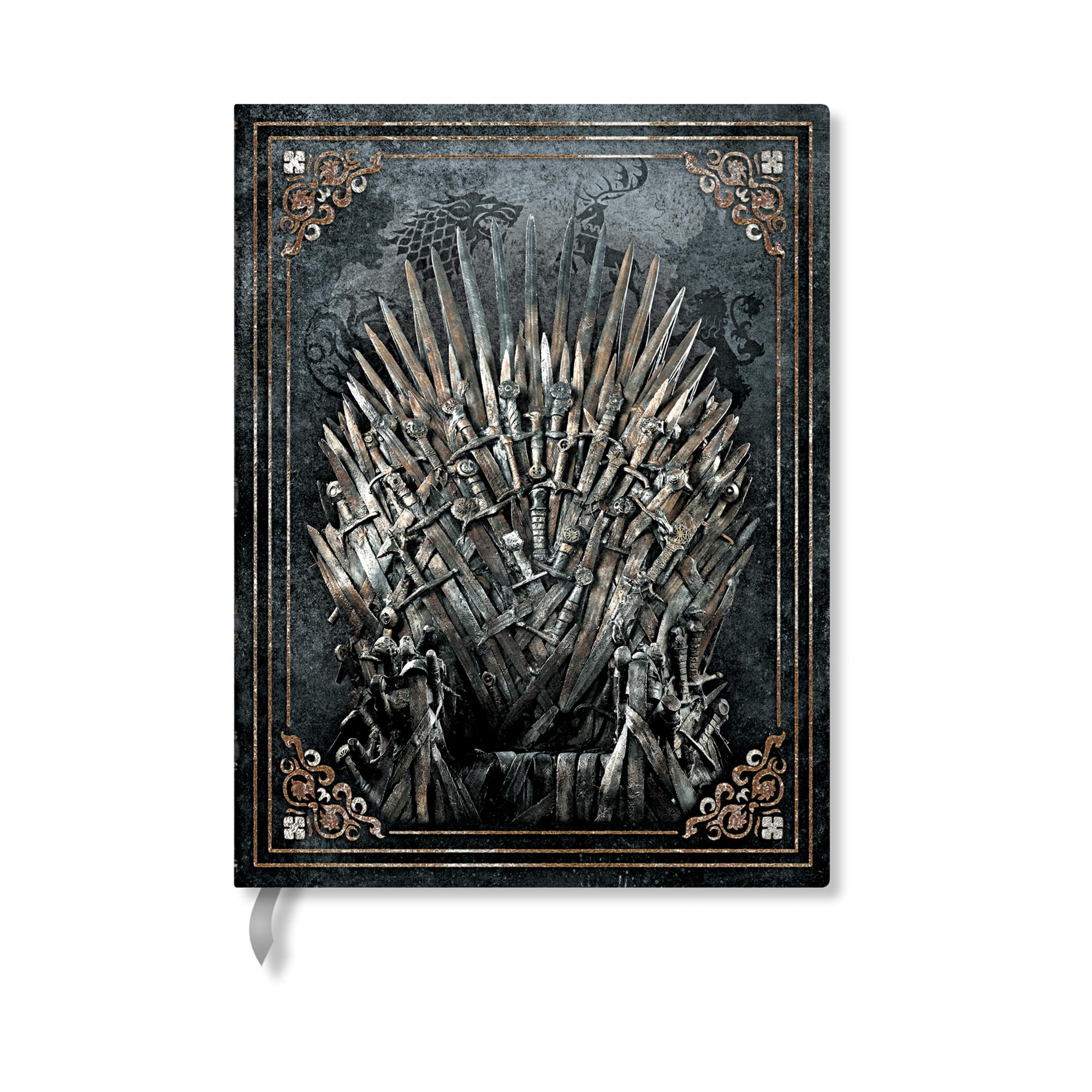 For the Throne (Game of Thrones Collection) Mini Lined Hardcover Journal (Elastic Band Closure)