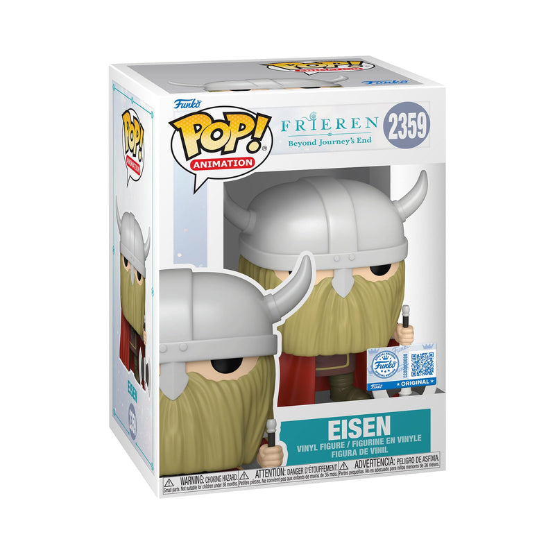 Funko Pop! Animation: Frieren - Eisen- Collectable Vinyl Figure - Gift Idea - Official Merchandise - Toys for Kids & Adults - Anime Fans - Model Figure for Collectors and Display