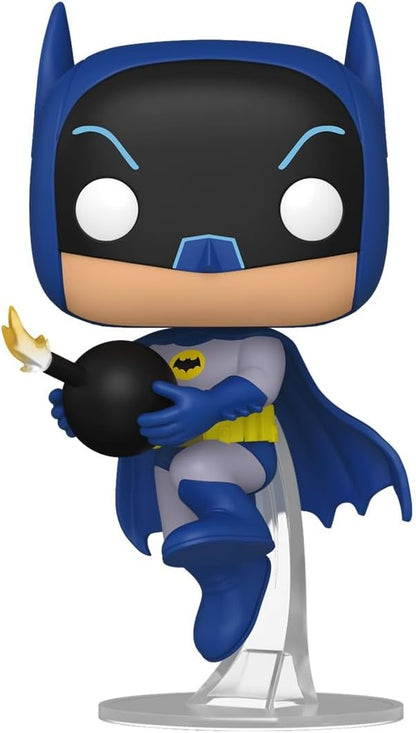 Funko POP! Heroes: Batman - 1966 - Batman with Bomb - Collectable Vinyl Figure - Gift Idea - Official Merchandise - Toys For Kids & Adults - Model Figure for Collectors and Display
