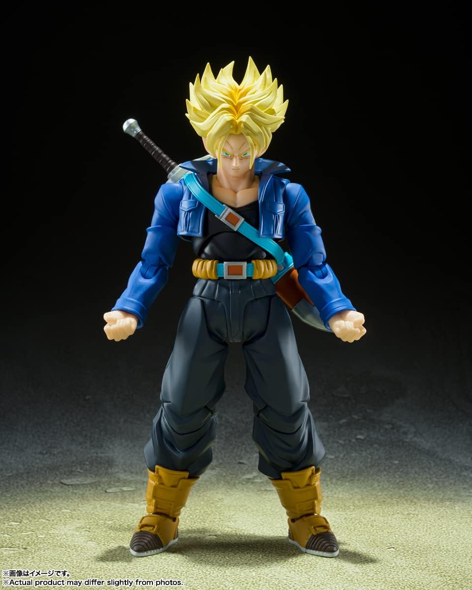 Dragon Ball Z S.H. Figuarts Action Figure Super Saiyan Trunks The Boy From The Future 14 Cm