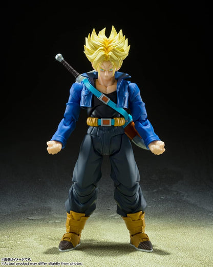 Dragon Ball Z S.H. Figuarts Action Figure Super Saiyan Trunks The Boy From The Future 14 Cm