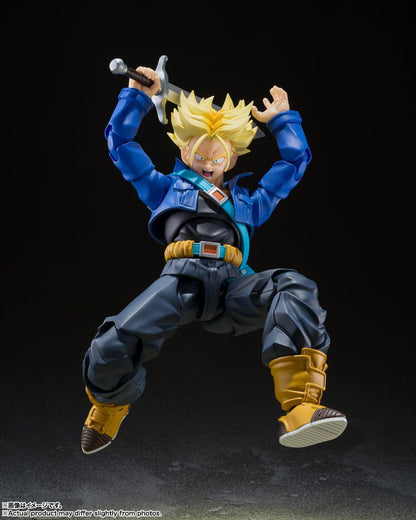 Dragon Ball Z S.H. Figuarts Action Figure Super Saiyan Trunks The Boy From The Future 14 Cm
