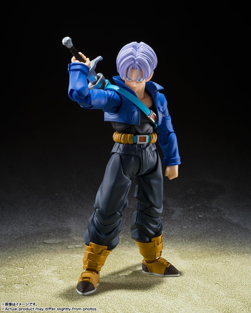 Dragon Ball Z S.H. Figuarts Action Figure Super Saiyan Trunks The Boy From The Future 14 Cm