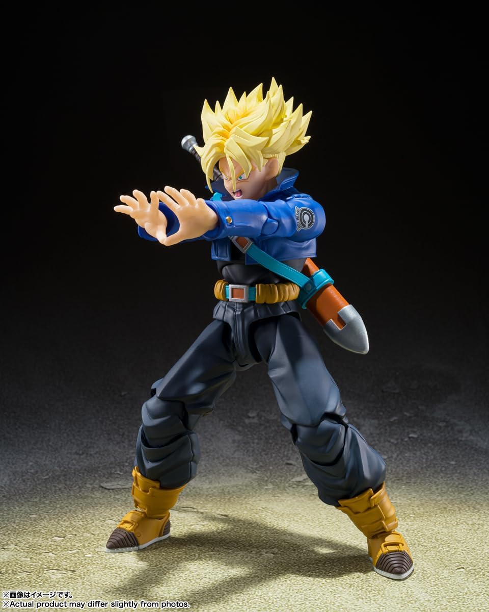 Dragon Ball Z S.H. Figuarts Action Figure Super Saiyan Trunks The Boy From The Future 14 Cm