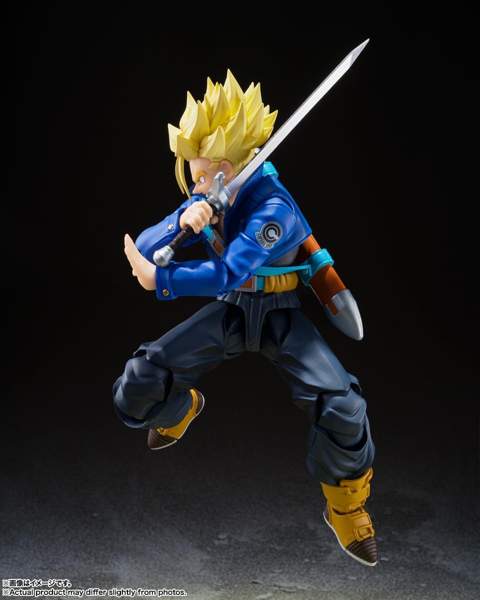 Dragon Ball Z S.H. Figuarts Action Figure Super Saiyan Trunks The Boy From The Future 14 Cm
