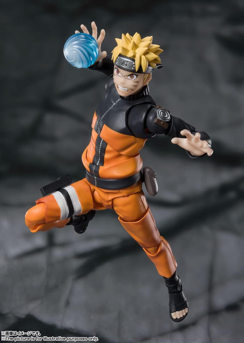 Tamashi Nations S.H. Figuarts Naruto Shippuden Uzumaki Naruto Nino-O Stem Power with Hope, (versione di rivendita) circa 5,7 pollici (145 mm), PVC e ABS pre-verniciato Action Figure