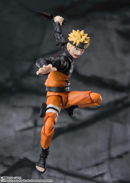 Tamashi Nations S.H. Figuarts Naruto Shippuden Uzumaki Naruto Nino-O Stem Power with Hope, (versione di rivendita) circa 5,7 pollici (145 mm), PVC e ABS pre-verniciato Action Figure