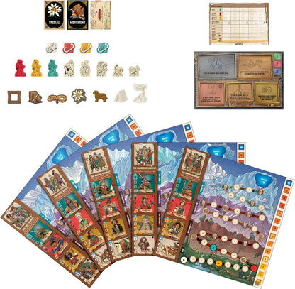 Hasbro Great Heights Board Game – Fun Strategy Game for Kids, Teens and Adults – Ages 10+ – 2-5 Players – 45 Mins – Easy to Learn Family Games - English Version
