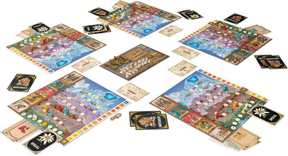 Hasbro Great Heights Board Game – Fun Strategy Game for Kids, Teens and Adults – Ages 10+ – 2-5 Players – 45 Mins – Easy to Learn Family Games - English Version