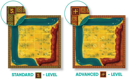FlexiQ Strategeti Tactical Animal Board Game in Serengeti | Strategy Game from 7 Years | 2 Players, Approx. 10 Minutes Playing Time | Educational Game to Promote Planning & Adaptability