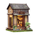 Miniature House Model Kit Kirishima Cha-An 19 X 14 Cm