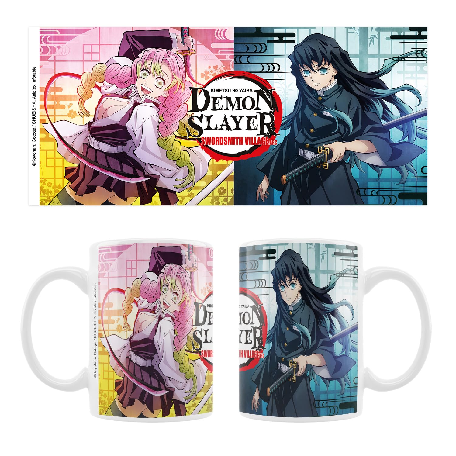Demon Slayer: Kimetsu No Yaiba Mug Mitsuri & Muichiro