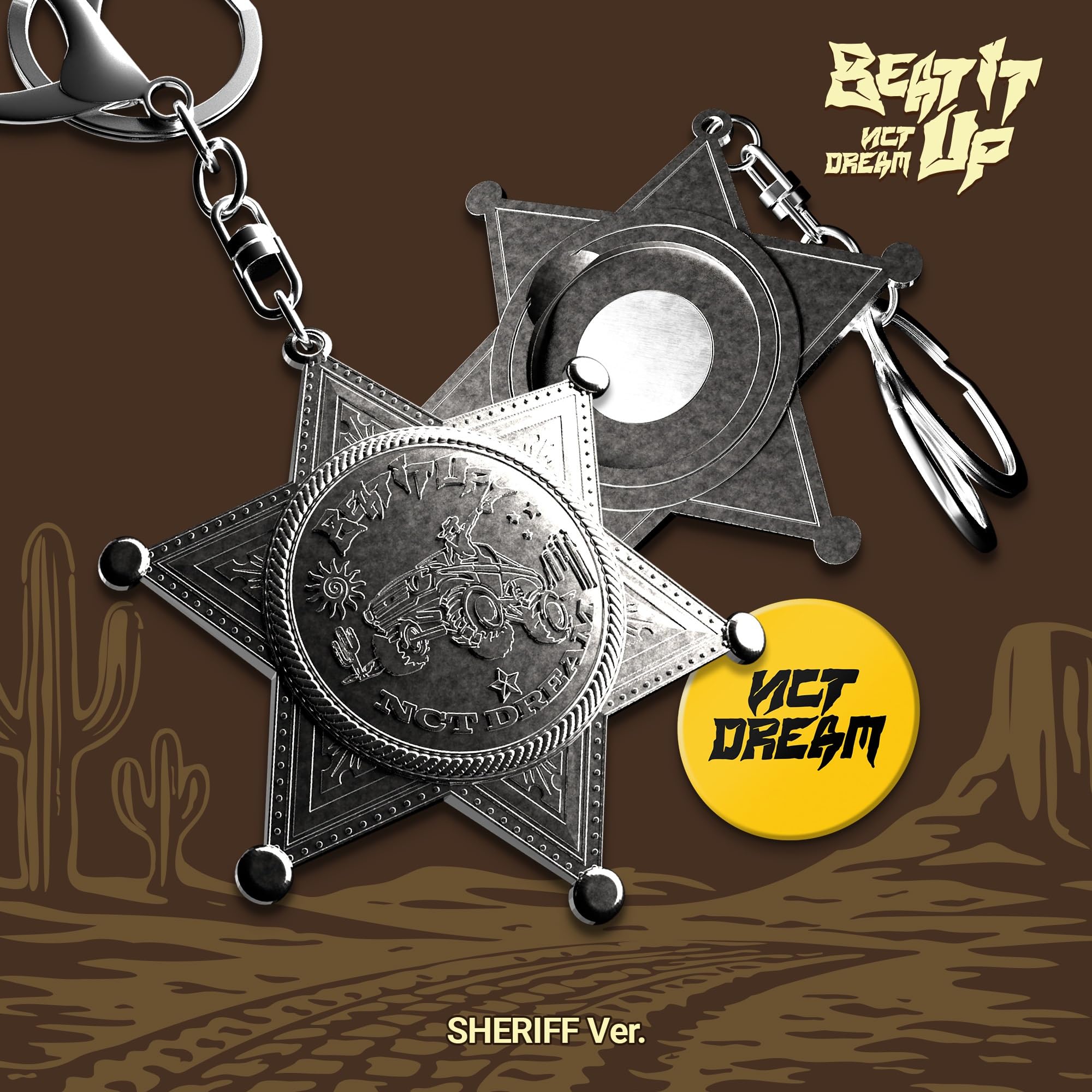 Beat It Up - Sheriff Version - incl. Keyring, NFC Sticker + Photocard