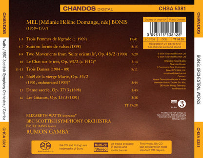 Orchestral Works of Mel Bonis
