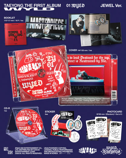 WYLD - The 1st Album (Jewel Case Ver.)