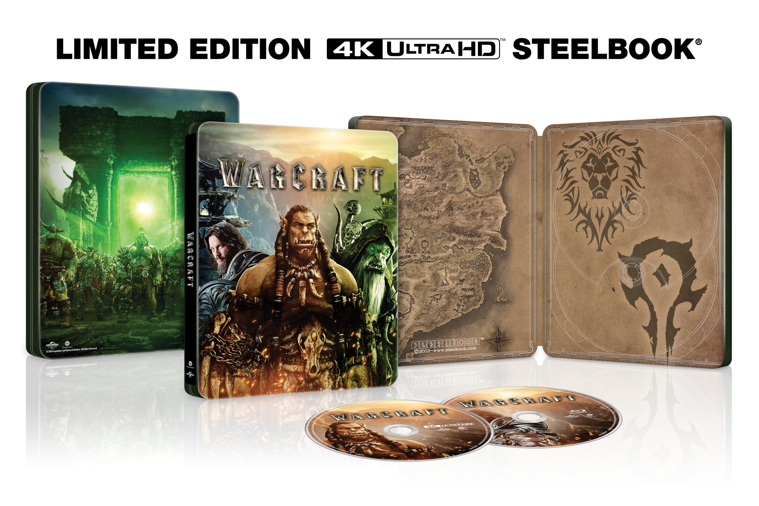 Warcraft - L`Inizio Steelbook (4K Ultra Hd+Blu-Ray)