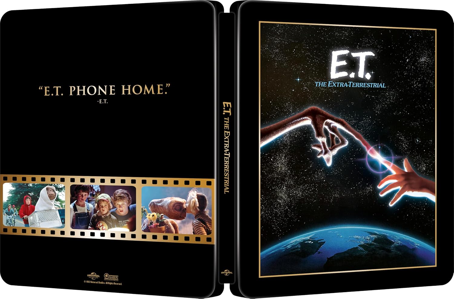 E.T. L` Extra-Terrestre (Steelbook) (4K Ultra Hd+Blu-Ray)