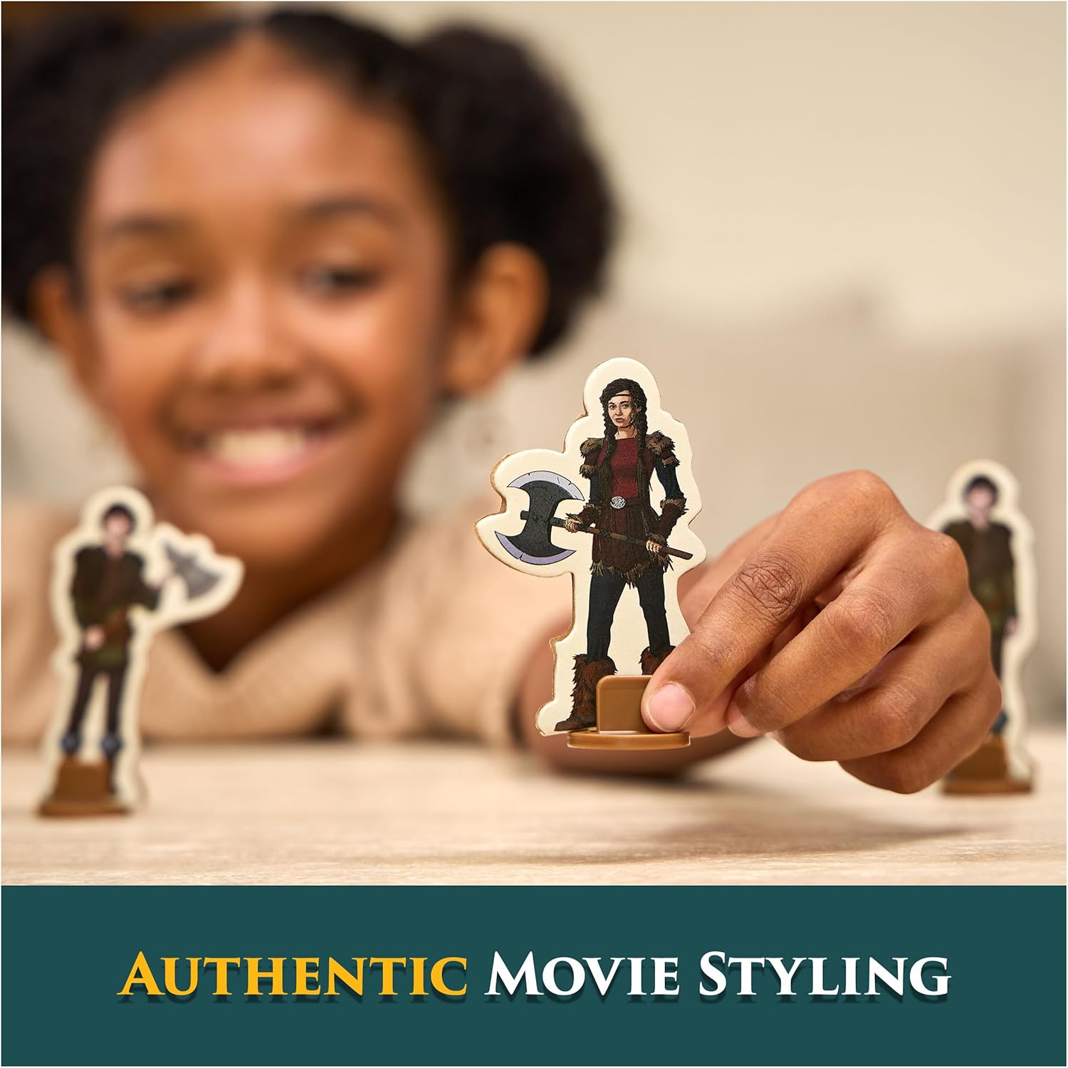 DreamWorks Dragons, Drachenzähmen leicht gemacht - Trial of Flame, Drachenkampf Spielset Fleischklops, Spielset mit Drachen-Actionfigur, Wikingerfiguren und Katapult, für Kinder ab 4 Jahren