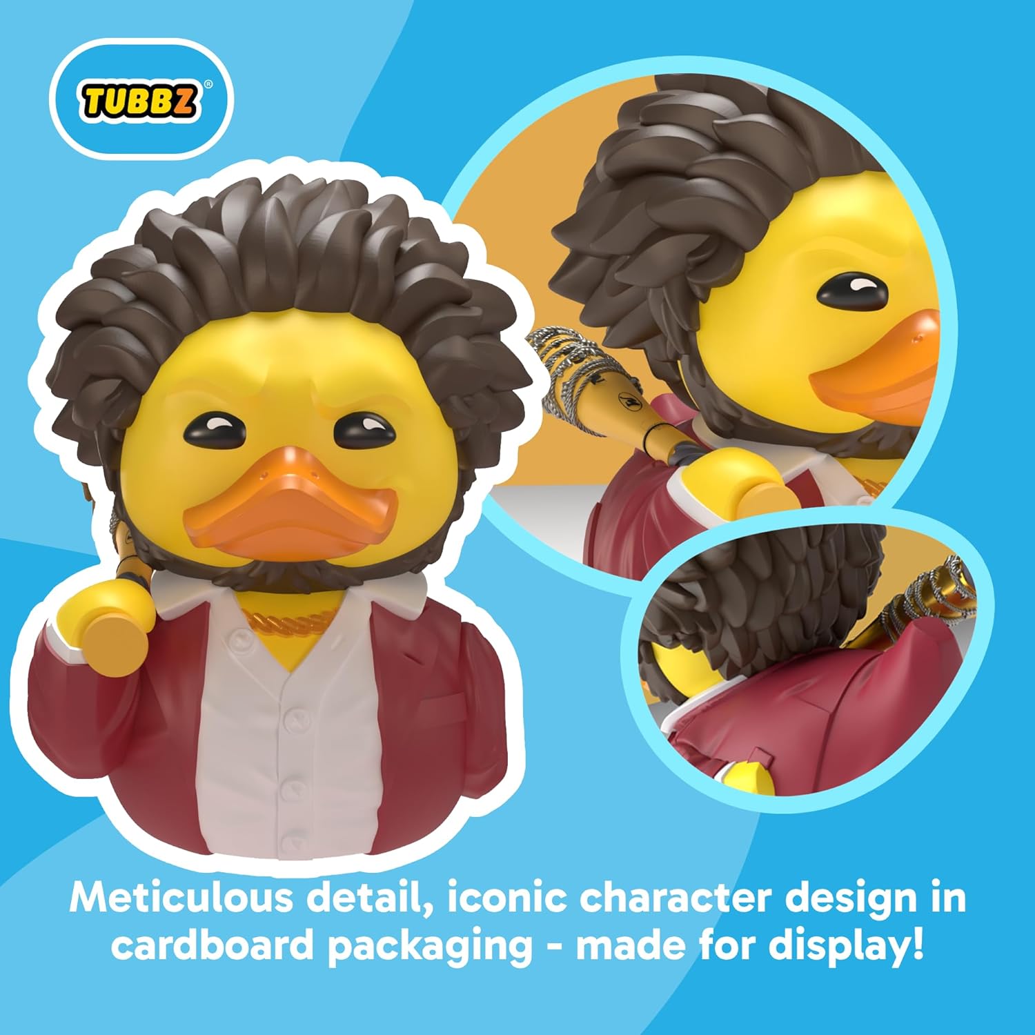TUBBZ Boxed Edition: Like a Dragon - Ichiban Kasuga Cosplaying Rubber Duck Vinyl Figure – Official Collectible for Fans of Yakuza