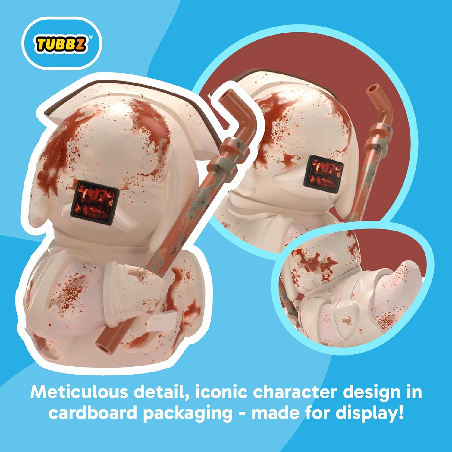 TUBBZ Boxed Edition: Silent Hill - Bubble Head Nurse Cosplaying Rubber Duck Vinyl Figure – Official Collectible for Fans of Silent Hill