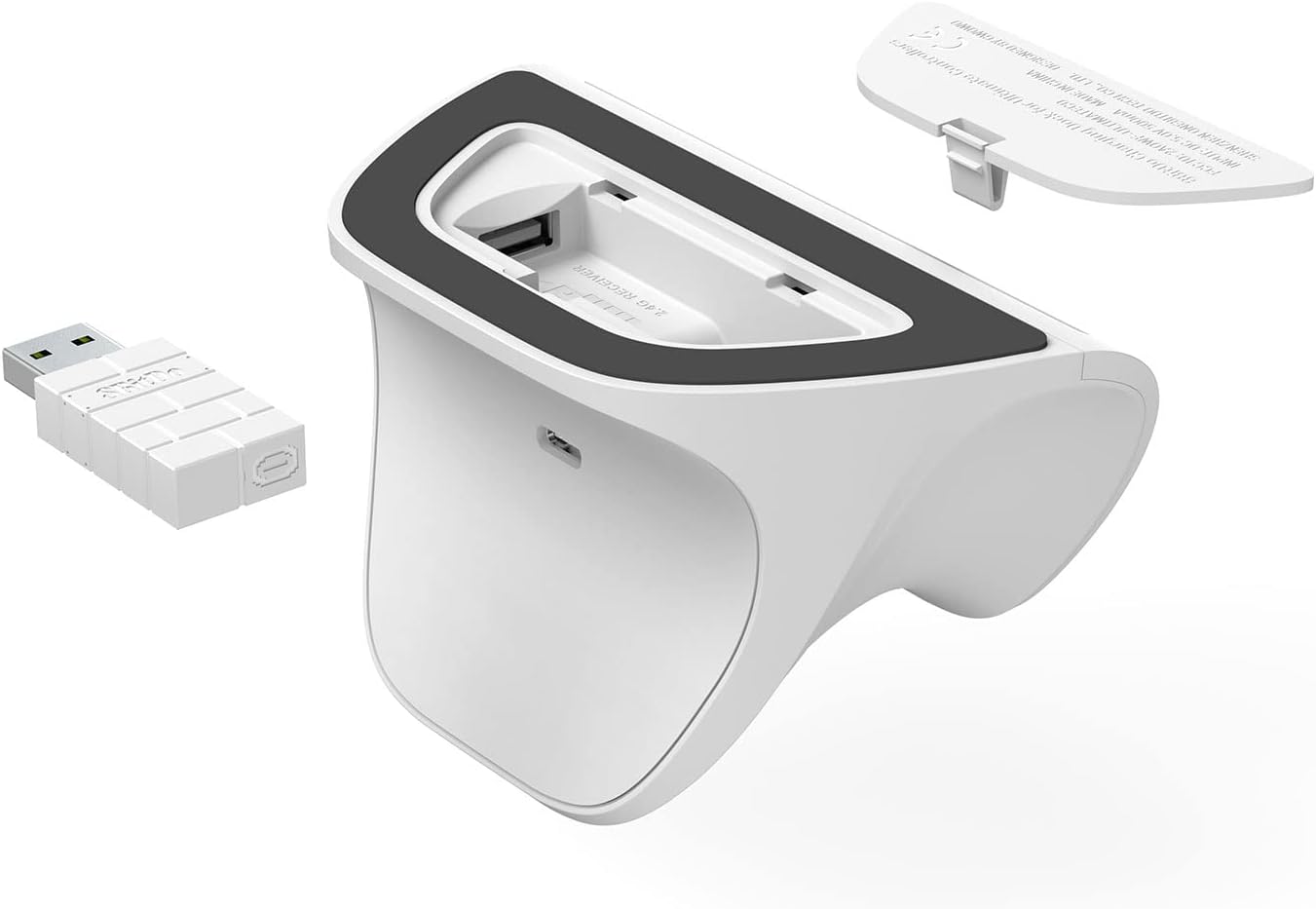 8BitDo Ultimate Controller with Charging Dock 2.4g for Windows, Android and iOS 16.3+ - White