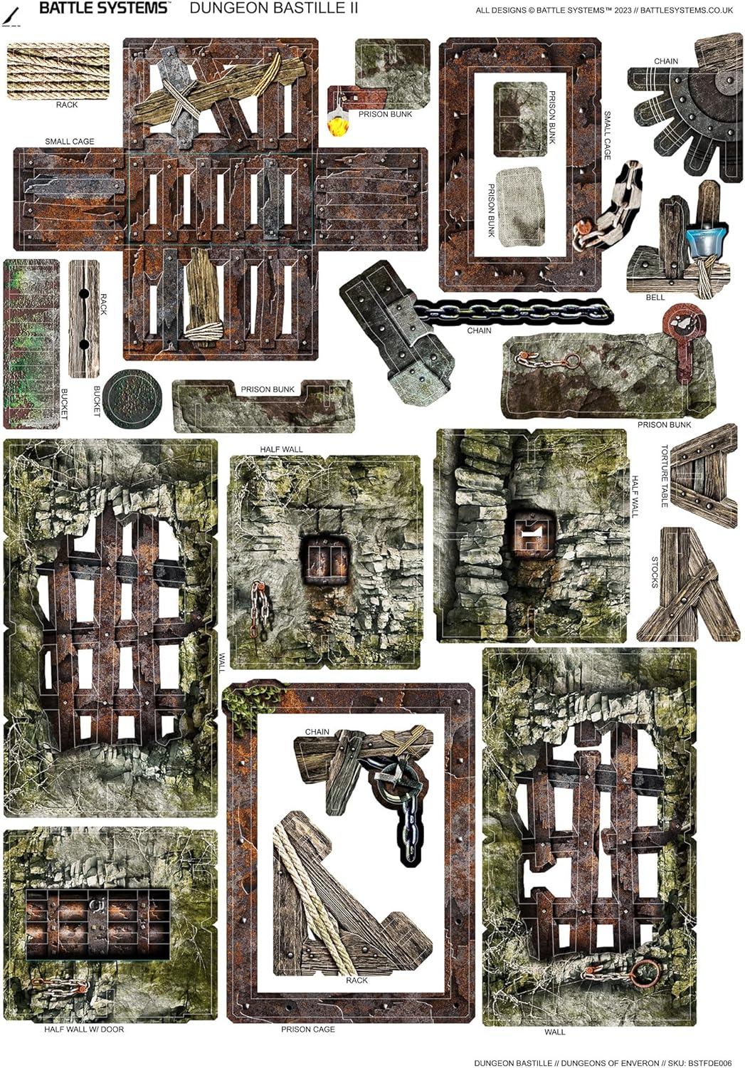 Battle Systems Dungeon Bastille