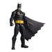 Mattel DC 12-Inch Batman Action Figure, Black Batsuit with Yellow Belt & Fabric Cape, Detailed Design & 7 Points of Articulation, JMD68