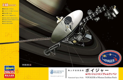 Hasegawa - 1/48 Unmanned Voyager W/mission Emblem Patch (04/25) *