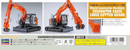 Hasegawa - 1/35 Hitachi Zaxis 135us With Cutter (04/25) *