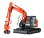 Hasegawa - 1/35 Hitachi Zaxis 135us With Cutter (04/25) *