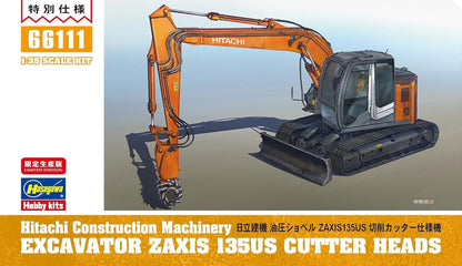 Hasegawa - 1/35 Hitachi Zaxis 135us With Cutter (04/25) *