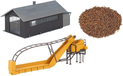 Faller 191841 Storage Shed with Conveyor Belt - Track Gauge H0