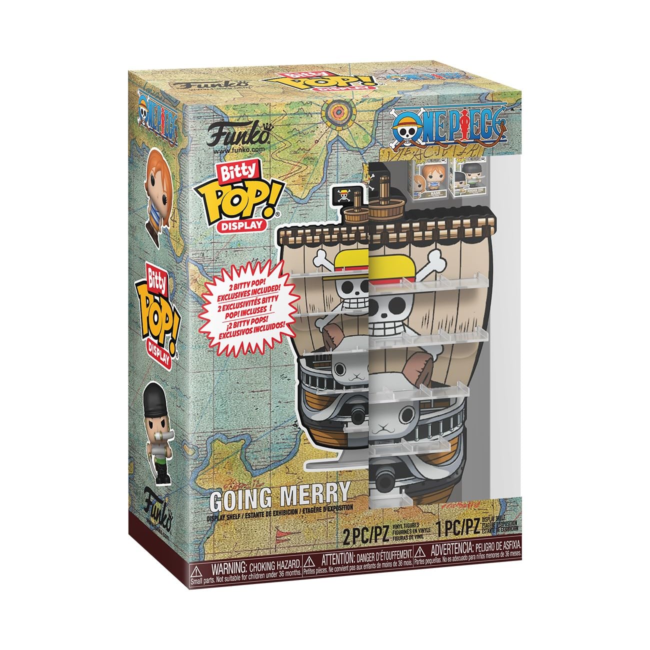 Funko Bitty POP! Display - One Piece - Going Merry