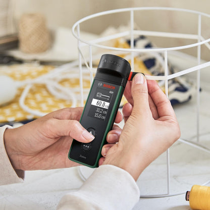 Bosch Zamo Set - Laserafstandmeter - Inclusief Lint-, Wiel- En Lijnadapter - Batterijen