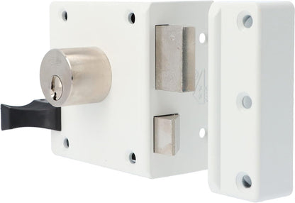 Nemef Veiligheidsoplegslot 4154/02 Rechts - Doornmaat 50 Mm - Skg** - In Zichtverpakking