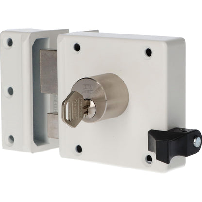 Nemef Veiligheidsoplegslot 4154/02 Links - Doornmaat 50 Mm - Skg** - In Zichtverpakking