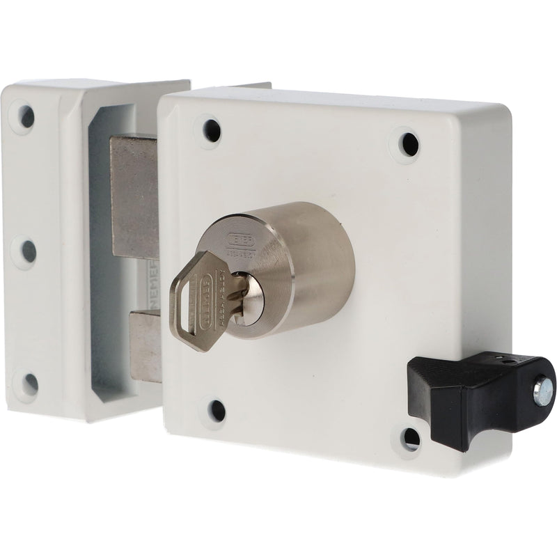 Nemef Veiligheidsoplegslot 4154/02 Links - Doornmaat 50 Mm - Skg** - In Zichtverpakking
