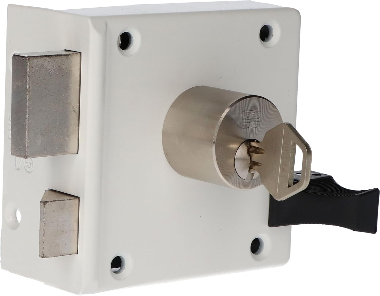 Nemef Veiligheidsoplegslot 4154/02 Links - Doornmaat 50 Mm - Skg** - In Zichtverpakking