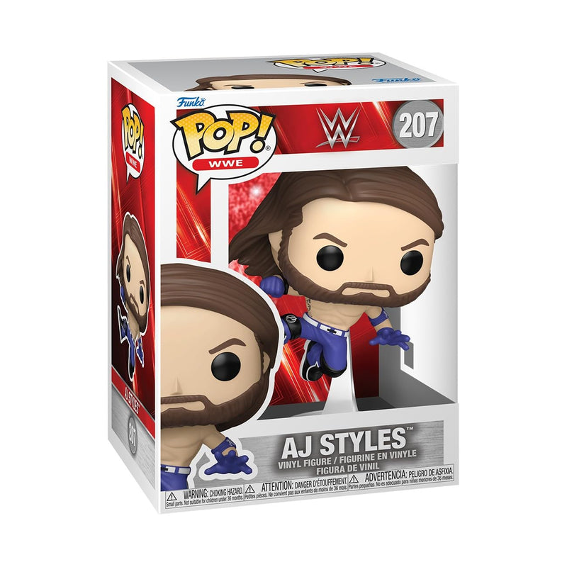 Funko POP! WWE: AJ Styles - Sammelbare Vinylfigur - Geschenkidee - Offizielles Merchandise - Spielzeug für Kinder & Erwachsene - Modellfigur für Sammler und zur Ausstellung