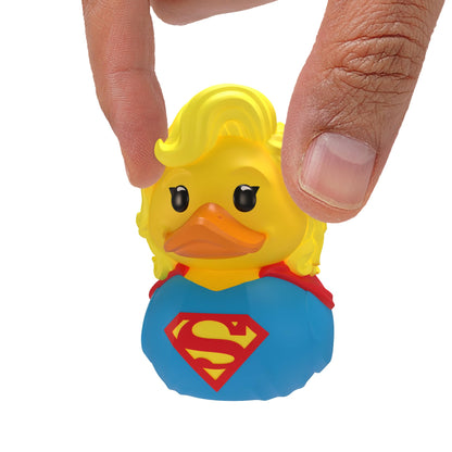 TUBBZ Mini: DC Comics - Supergirl Cosplaying Rubber Duck Vinyl figure – Official Collectible for Fans of Superman