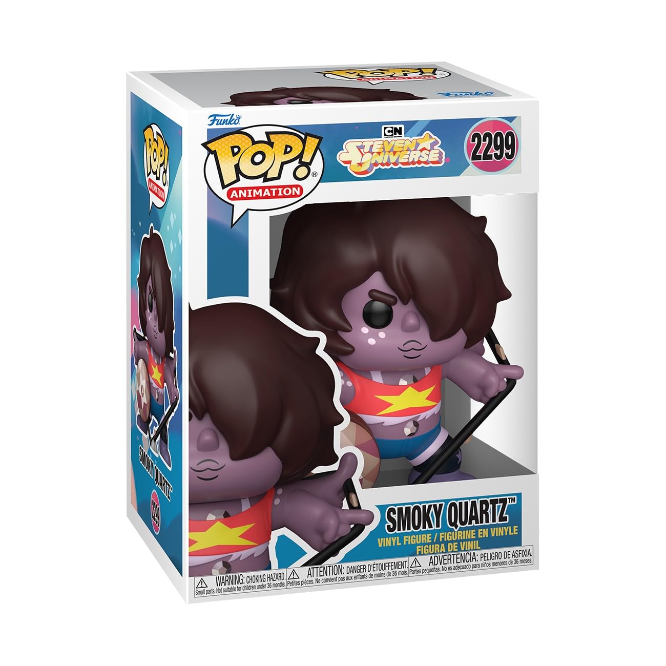 Funko POP! Animation: Steven Universe - Smoky Quartz - Collectable Vinyl Figure - Gift Idea - Official Merchandise - Toys For Kids & Adults - Model Figure for Collectors and Display