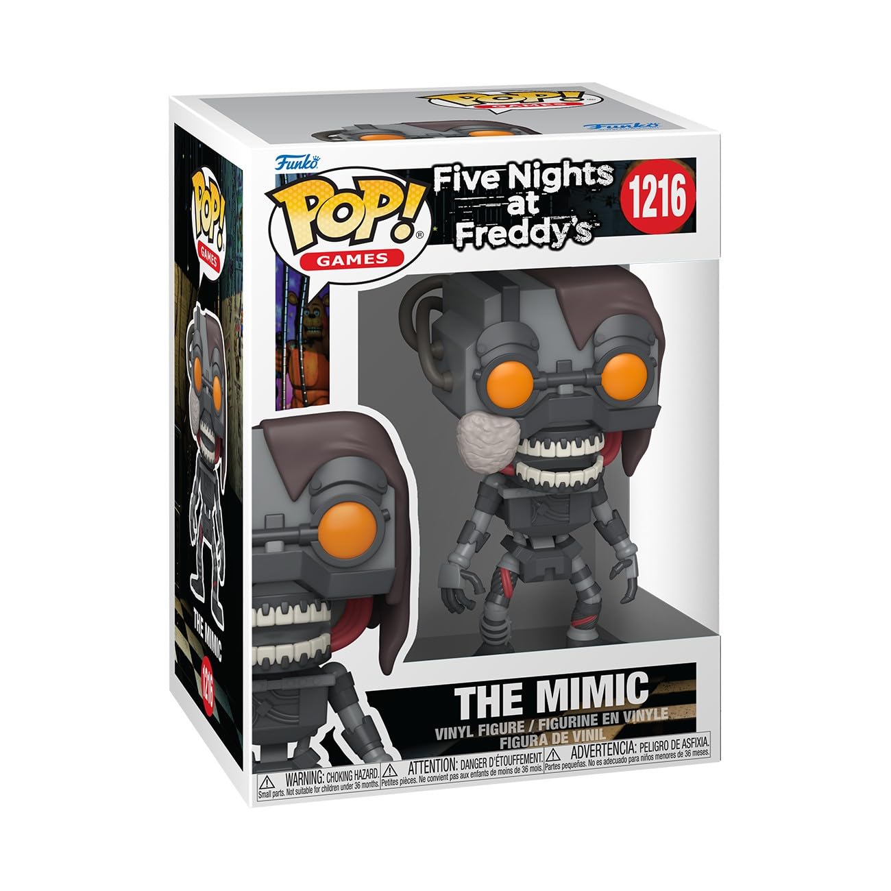 Funko POP! Games: Five Nights at Freddy's - FNAF - The Mimic - Sammelbare Vinylfigur - Geschenkidee - Offizielles Merchandise - Spielzeug für Kinder & Erwachsene - Modellfigur für Sammler